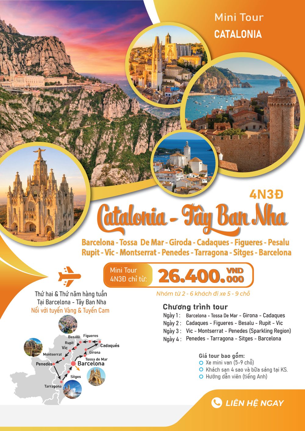 Tour Catalonia — Tây Ban Nha